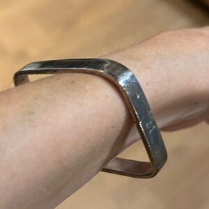 Sterling silver rectangular Bracelet
